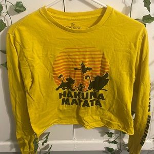 Limited Edition Disney Lion King Long Sleeve Top